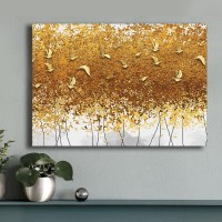 Πίνακας σε καμβά "Golden Birds" Megapap ψηφιακής εκτύπωσης 100x70x3εκ. Πίνακας σε καμβά "Golden Birds" Megapap ψηφιακής εκτύπωσης 100x70x3εκ.
