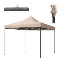 Κιόσκι - Gazebo Bari Megapap πτυσσόμενο μεταλλικός σκελετός - αδιάβροχο ύφασμα χρώμα της άμμου 3x3x3,10m. Κιόσκι - Gazebo Bari Megapap πτυσσόμενο μεταλλικός σκελετός - αδιάβροχο ύφασμα χρώμα της άμμου 3x3x3,10m.