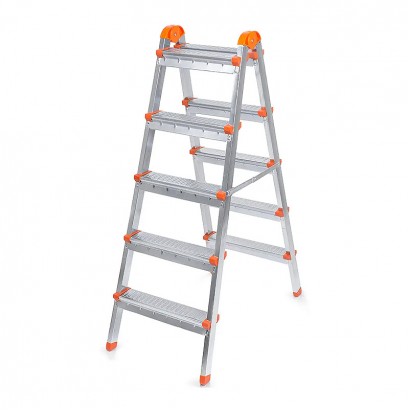 Σκάλα Double Step Perilla μεταλλική 5+5 σκαλοπάτια 117εκ. Σκάλα Double Step Perilla μεταλλική 5+5 σκαλοπάτια 117εκ.