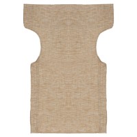 Διάτρητο πανί pakoworld επαγγελματικό πυκνότητας 2x1 για πολυθρόνα σκηνοθέτη χρώματος μπεζ-εκρού