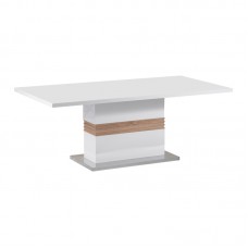 Τραπέζι Zoekrin Inart λευκό mdf 200x100x76εκ