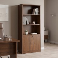 Βιβλιοθήκη γραφείου επαγγελματική Fesialo pakoworld wenge 80x40x180εκ Βιβλιοθήκη γραφείου επαγγελματική Fesialo pakoworld wenge 80x40x180εκ