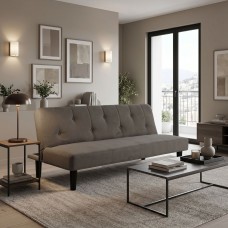 Καναπές-κρεβάτι Breathe pakoworld ύφασμα ανθρακί 167x77x73εκ Καναπές-κρεβάτι Breathe pakoworld ύφασμα ανθρακί 167x77x73εκ