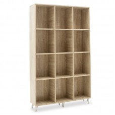 Βιβλιοθήκη FIRENZE pakoworld χρώμα sonoma 107x28,6x178εκ Βιβλιοθήκη FIRENZE pakoworld χρώμα sonoma 107x28,6x178εκ