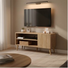 Έπιπλο τηλεόρασης Orianne pakoworld σε sonoma απόχρωση 90x32x46εκ Έπιπλο τηλεόρασης Orianne pakoworld σε sonoma απόχρωση 90x32x46εκ