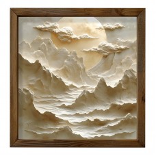 Πίνακας σε καμβά Jedia pakoworld με ψηφιακή εκτύπωση 50x3.5x50εκ