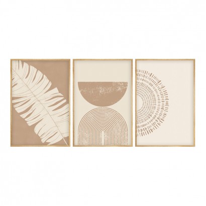 Πίνακας σε καμβά Terpen I pakoworld τρίπτυχος με ψηφιακή εκτύπωση 50x2x70εκ