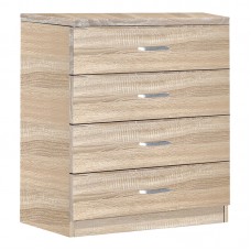 Συρταριέρα Killian pakoworld με 4 συρτάρια sonoma 80x40x80εκ Συρταριέρα Killian pakoworld με 4 συρτάρια sonoma 80x40x80εκ