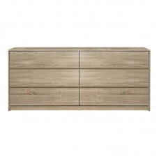 Συρταριέρα Kuanger pakoworld mdf σε φυσική απόχρωση 120x40x70εκ Συρταριέρα Kuanger pakoworld mdf σε φυσική απόχρωση 120x40x70εκ