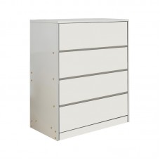Συρταριέρα Kuanger pakoworld mdf σε λευκή απόχρωση 80x40x89εκ Συρταριέρα Kuanger pakoworld mdf σε λευκή απόχρωση 80x40x89εκ