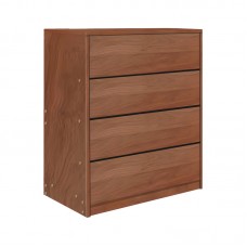 Συρταριέρα Kuanger pakoworld mdf σε καρυδί απόχρωση 80x40x89εκ Συρταριέρα Kuanger pakoworld mdf σε καρυδί απόχρωση 80x40x89εκ