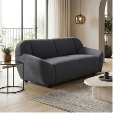 Καναπές διθέσιος Echono pakoworld ύφασμα ανθρακί 144x88x77εκ Καναπές διθέσιος Echono pakoworld ύφασμα ανθρακί 144x88x77εκ