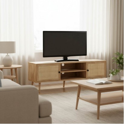 Έπιπλο τηλεόρασης Oslo pakoworld sonoma 150x39x49εκ