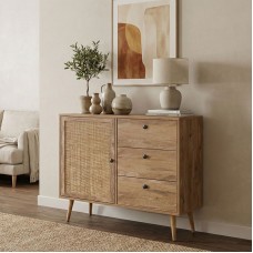 Μπουφές Oslo pakoworld σε sonoma απόχρωση 85x39x79εκ Μπουφές Oslo pakoworld σε sonoma απόχρωση 85x39x79εκ