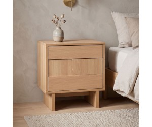 Κομοδίνο Jenfia pakoworld mdf σε φυσική απόχρωση 48x39x50,5εκ Κομοδίνο Jenfia pakoworld mdf σε φυσική απόχρωση 48x39x50,5εκ