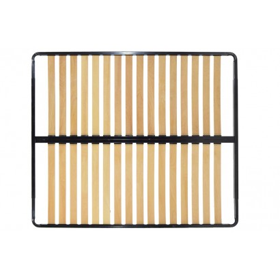 Σομιές μεταλλικός Kort με 17x2 ανατομικές τάβλες 162x195x4εκ