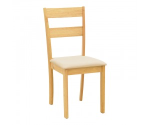 Καρέκλα Dallan pakoworld rubberwood σε φυσική απόχρωση 40x47.5x89εκ Καρέκλα Dallan pakoworld rubberwood σε φυσική απόχρωση 40x47.5x89εκ