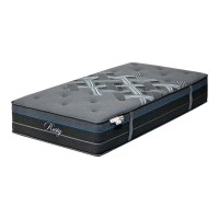 Στρώμα Resty pakoworld pocket spring μονής όψης με ενσωματωμένο ανώστρωμα 32cm 100x200εκ