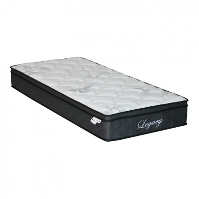 Στρώμα Legacy pakoworld pocket spring μονής όψης roll pack με ενσωματωμένο ανώστρωμα 23-25cm 90x190εκ