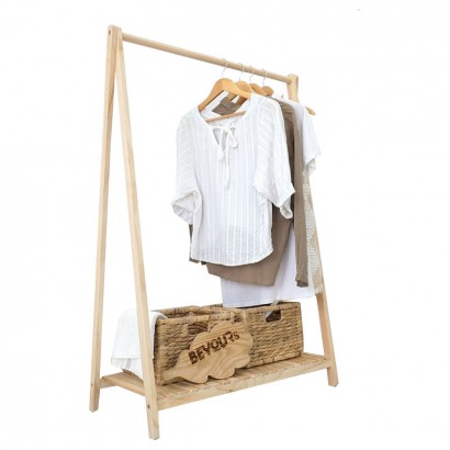 Έπιπλο εισόδου Leone pakoworld φυσικό 86x38x125εκ