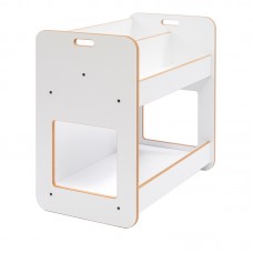 Ραφιέρα Dovere pakoworld λευκό mdf 56x34x55εκ