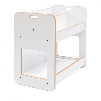 Ραφιέρα Dovere pakoworld λευκό mdf 56x34x55εκ