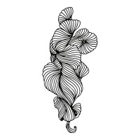 Διακοσμητικό τοίχου Bilem pakooworld μαύρο μεταλλικό 20x0,15x50εκ