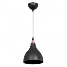 Φωτιστικό οροφής μονόφωτο Lofty pakoworld Ε27 μαύρο Φ18x22εκ Φωτιστικό οροφής μονόφωτο Lofty pakoworld Ε27 μαύρο Φ18x22εκ