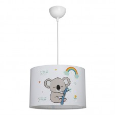 Παιδικό φωτιστικό οροφής Koala pakoworld led E27 πολύχρωμο PVC Φ30x20εκ