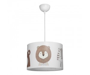 Παιδικό φωτιστικό οροφής Safari pakoworld led E27 πολύχρωμο PVC Φ30x20εκ Παιδικό φωτιστικό οροφής Safari pakoworld led E27 πολύχρωμο PVC Φ30x20εκ