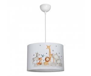 Παιδικό φωτιστικό οροφής Tots pakoworld led E27 πολύχρωμο PVC Φ30x20εκ Παιδικό φωτιστικό οροφής Tots pakoworld led E27 πολύχρωμο PVC Φ30x20εκ