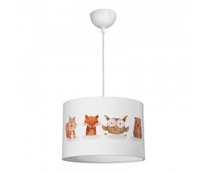 Παιδικό φωτιστικό οροφής Wooda pakoworld led E27 πολύχρωμο PVC Φ30x20εκ Παιδικό φωτιστικό οροφής Wooda pakoworld led E27 πολύχρωμο PVC Φ30x20εκ