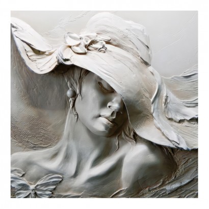 Πίνακας σε καμβά Gracy pakoworld ψηφιακής εκτύπωσης 50x1.8x50εκ