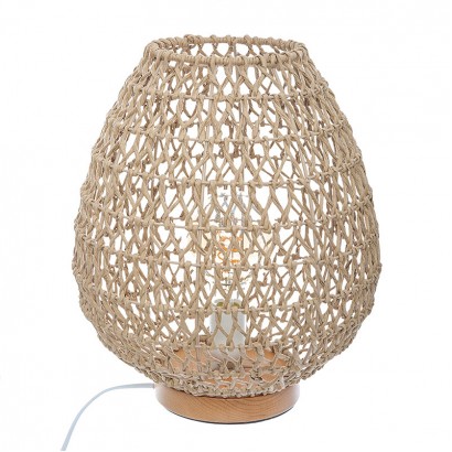 Επιτραπέζιο φωτιστικό Etel pakoworld E27 φυσικό Φ30x35.5εκ Επιτραπέζιο φωτιστικό Etel pakoworld E27 φυσικό Φ30x35.5εκ