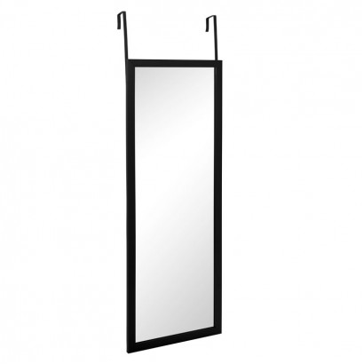 Καθρέπτης πόρτας PWD-0111 pakoworld polyresin-μαύρο 34x1.7x94εκ