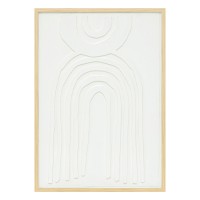 Πίνακας σε καμβά Bobby pakoworld mdf 50x2.6x70εκ