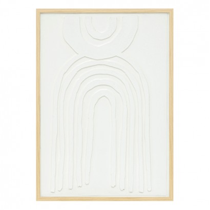 Πίνακας σε καμβά Bobby pakoworld mdf 50x2.6x70εκ