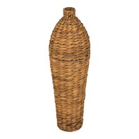 Βάζο Velout pakoworld από υάκινθο σε φυσική απόχρωση Φ18x57εκ Βάζο Velout pakoworld από υάκινθο σε φυσική απόχρωση Φ18x57εκ