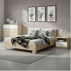 Σετ κρεβατοκάμαρας Geneva pakoworld 4 τμχ 160x200εκ
