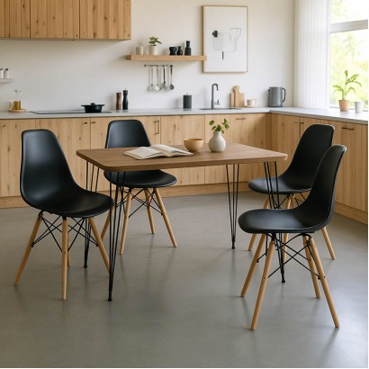 Φοιτητικό πακέτο επίπλων κουζίνας Nectar pakoworld σετ 5τεμ