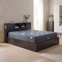 Κρεβάτι με στρώμα Olympus Resty pakoworld wenge 160x200εκ Κρεβάτι με στρώμα Olympus Resty pakoworld wenge 160x200εκ