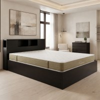 Κρεβάτι με στρώμα Olympus Nemesis pakoworld wenge 160x200εκ Κρεβάτι με στρώμα Olympus Nemesis pakoworld wenge 160x200εκ