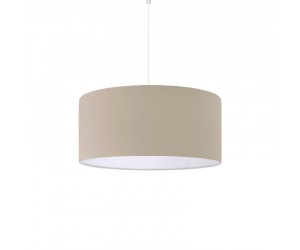 Φωτιστικό οροφής μονόφωτο PWL-1091 pakoworld Ε27 σε μπεζ απόχρωση Φ38x21εκ