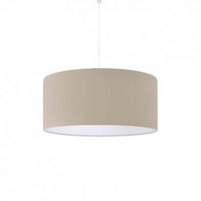 Φωτιστικό οροφής μονόφωτο PWL-1091 pakoworld Ε27 σε μπεζ απόχρωση Φ38x21εκ