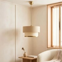 Φωτιστικό οροφής Lembar pakoworld LED Ε27 μπεζ με χρυσό Φ30x20εκ Φωτιστικό οροφής Lembar pakoworld LED Ε27 μπεζ με χρυσό Φ30x20εκ