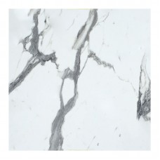 Επιφάνεια τραπεζιού Melody pakoworld HPL λευκό μαρμάρου 60x60εκ πάχους 12mm