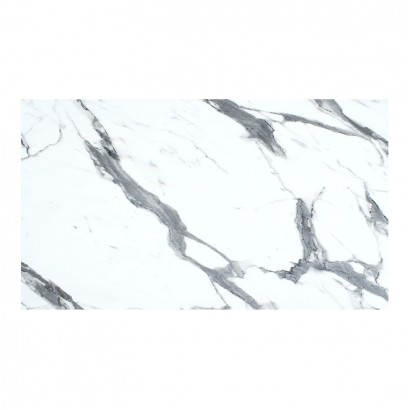 Επιφάνεια τραπεζιού Melody pakoworld HPL λευκό μαρμάρου 69x120εκ πάχους 12mm