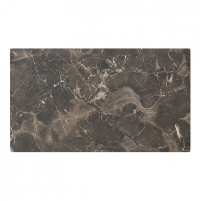 Επιφάνεια τραπεζιού Vergia pakoworld HPL σε ανθρακί όψης μαρμάρου 69x120εκ πάχους 12mm