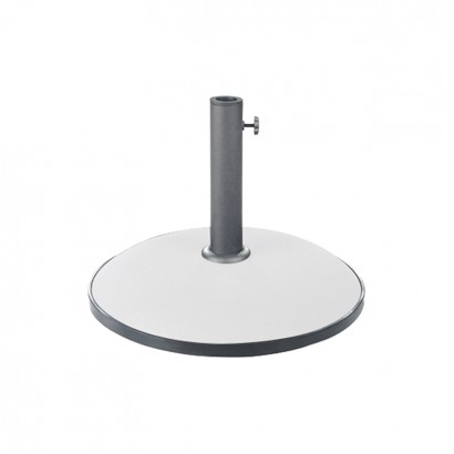 Βάση ομπρέλας Zicko pakoworld τσιμέντο λευκό 35kg Φ50εκ