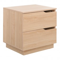 Κομοδίνο Verena pakoworld σε φυσική απόχρωση 48x40x48εκ Κομοδίνο Verena pakoworld σε φυσική απόχρωση 48x40x48εκ